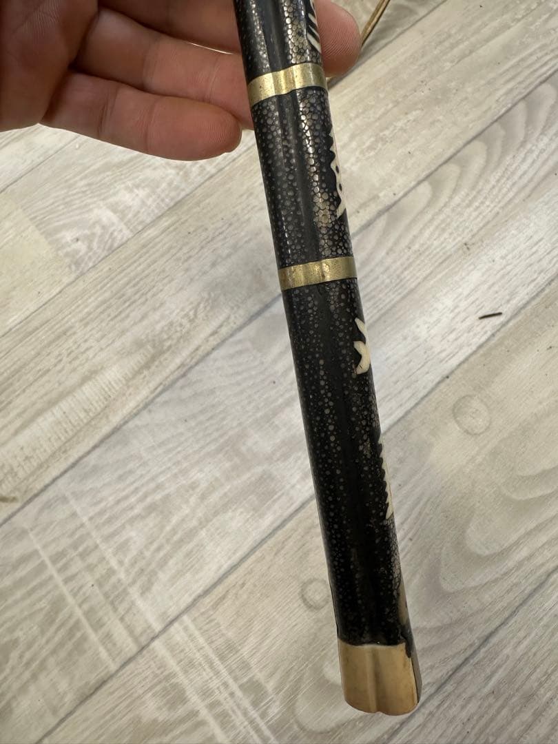 中国　清時代携帯用お箸とナイフ