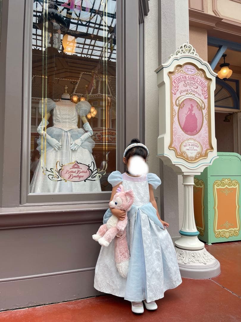 ビビディ•バビディ•ブティック　110cm シンデレラドレス・シューズなど