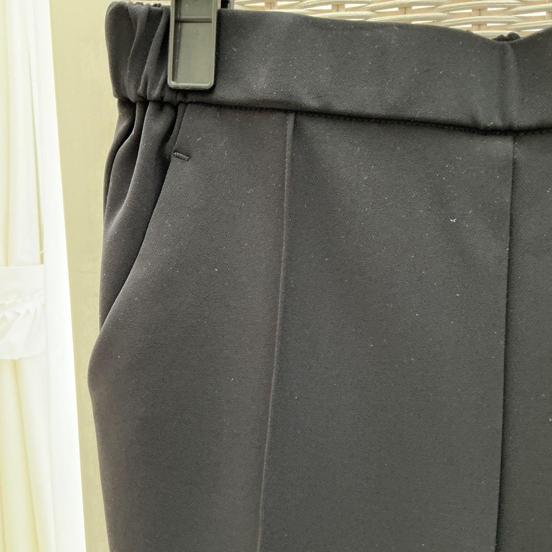 yori セレモニーピンタックパンツ　ブラック36 新品未使用