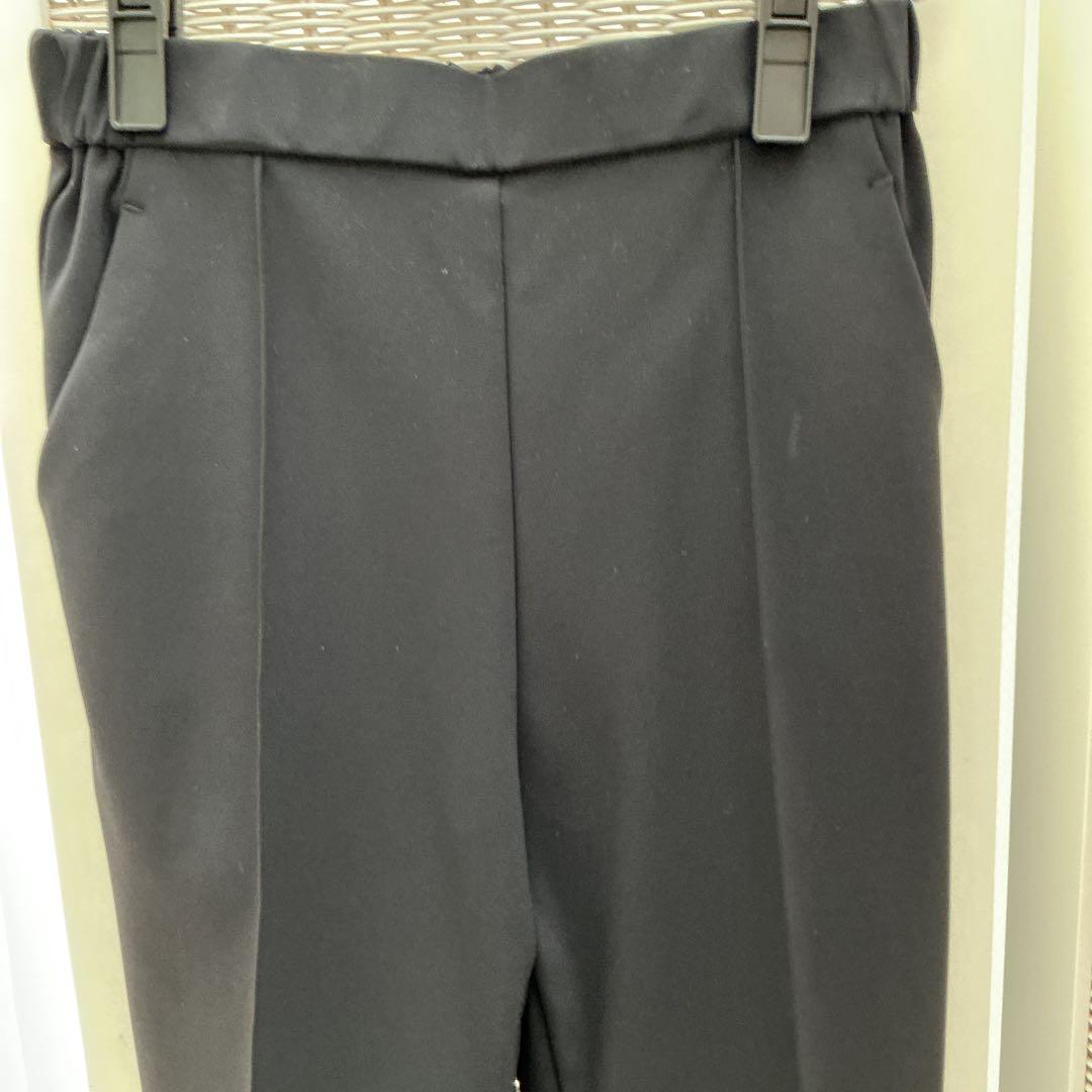 yori セレモニーピンタックパンツ　ブラック36 新品未使用