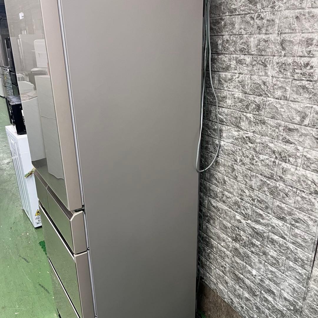 650 人気デザイン　冷蔵庫　大型　右開き　400L強　美品　自動製氷機