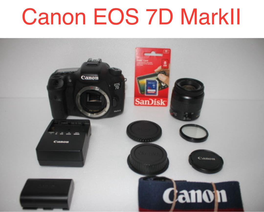 Canon EOS 7D MarkⅡ 標準レンズセット