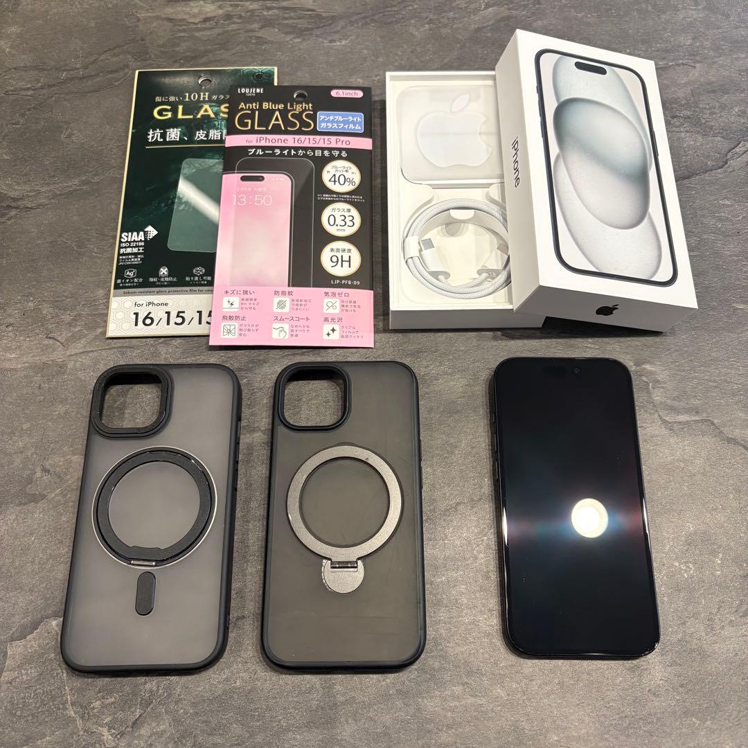 【おまけ付】iPhone15 256GB ブラック