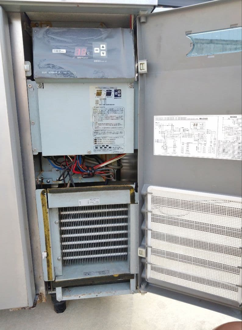 【中古コールドテーブル】送料込 台下冷蔵庫 1500×600×800 訳あり