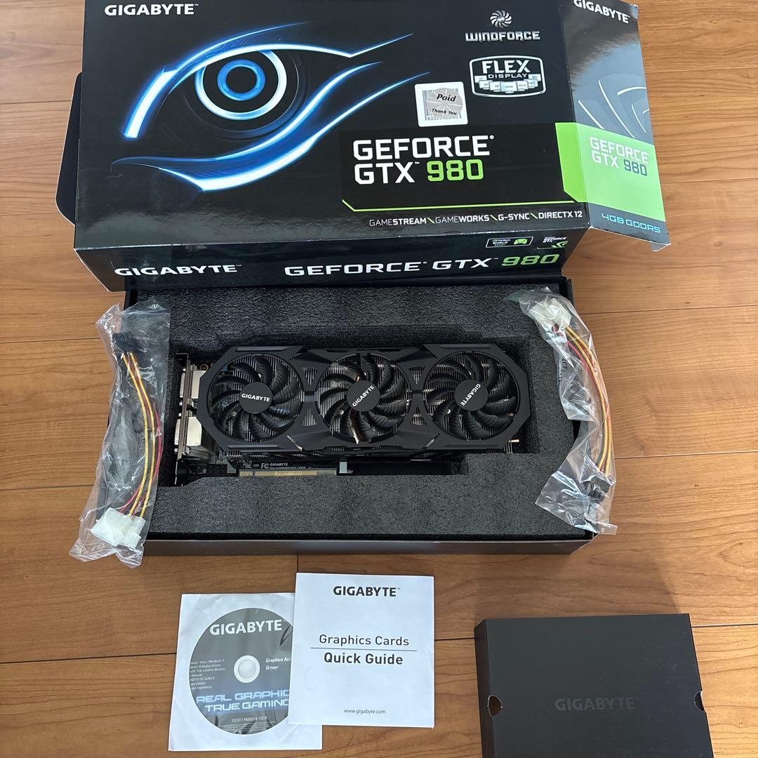 グラフィックボード・グラボ・ビデオカード GIGABYTE Geforce GTX980