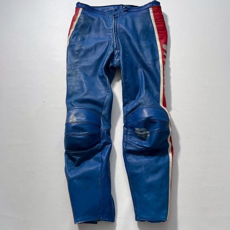 【やじよし】SINISALO レーシングスーツ 上下 54 本革 ツナギ