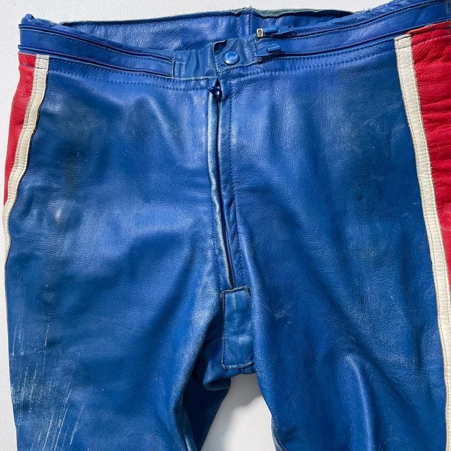 【やじよし】SINISALO レーシングスーツ 上下 54 本革 ツナギ