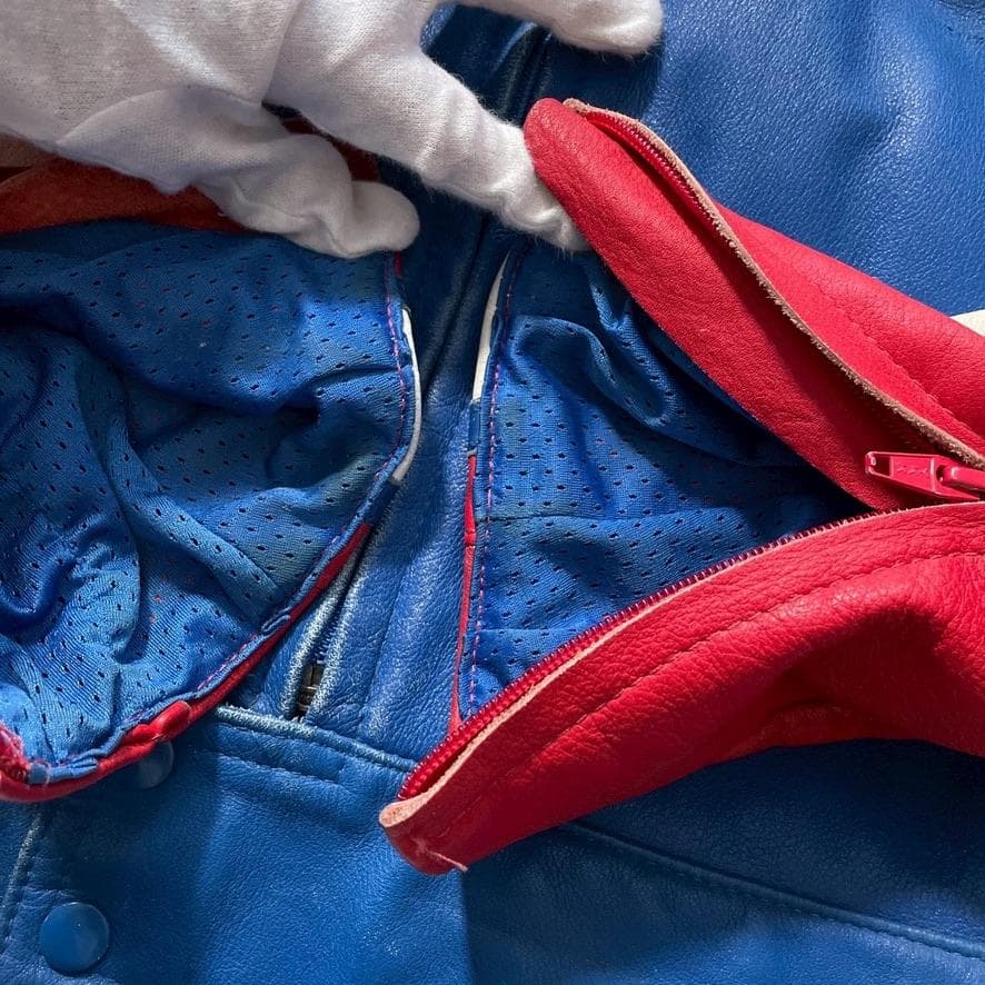 【やじよし】SINISALO レーシングスーツ 上下 54 本革 ツナギ