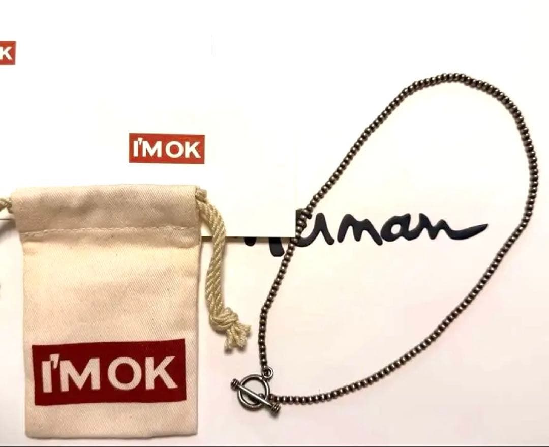 Ron Herman I'M OK ネックレス　ボールチェーン