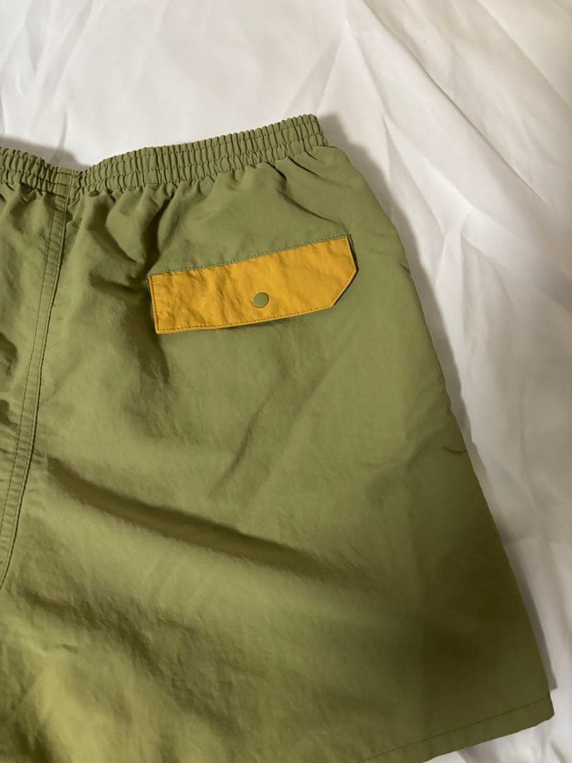 パタゴニア メンズ バギーズショーツ5インチ S (グリーン系) BUGR