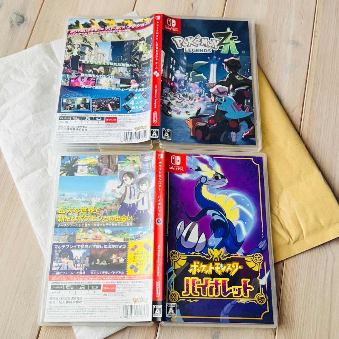 【売り切り価格／即購入OK】ポケモンZA バイオレット セット売り 動作確認済み