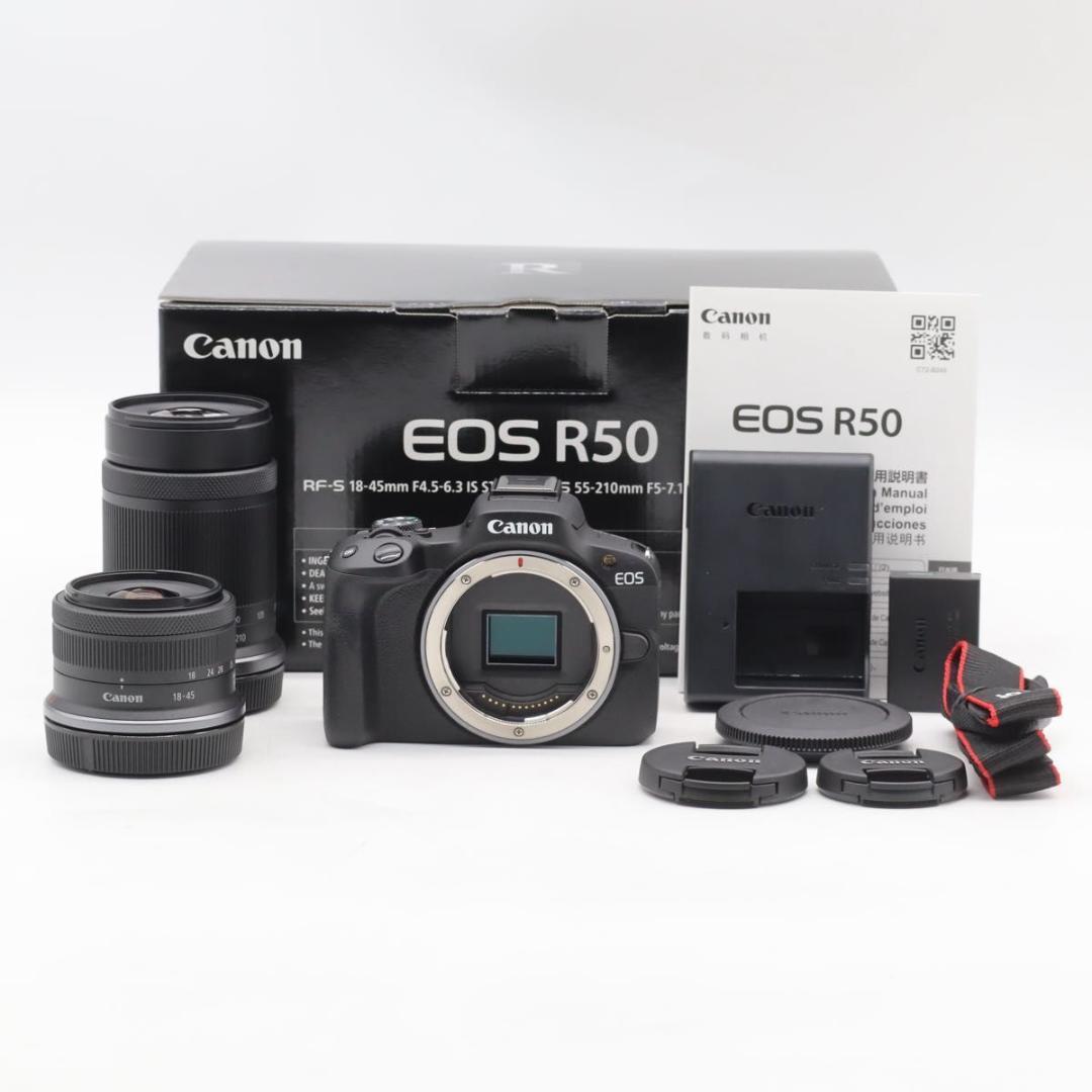 Canon EOS R50 ダブルズームキットブラック