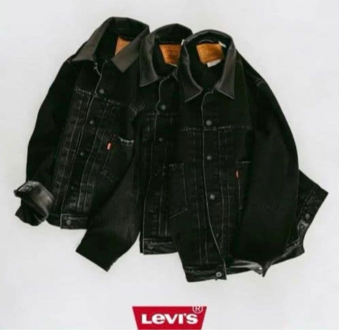 【Levi’s】EDIFICE 別注 2nd Type トラッカージャケット S