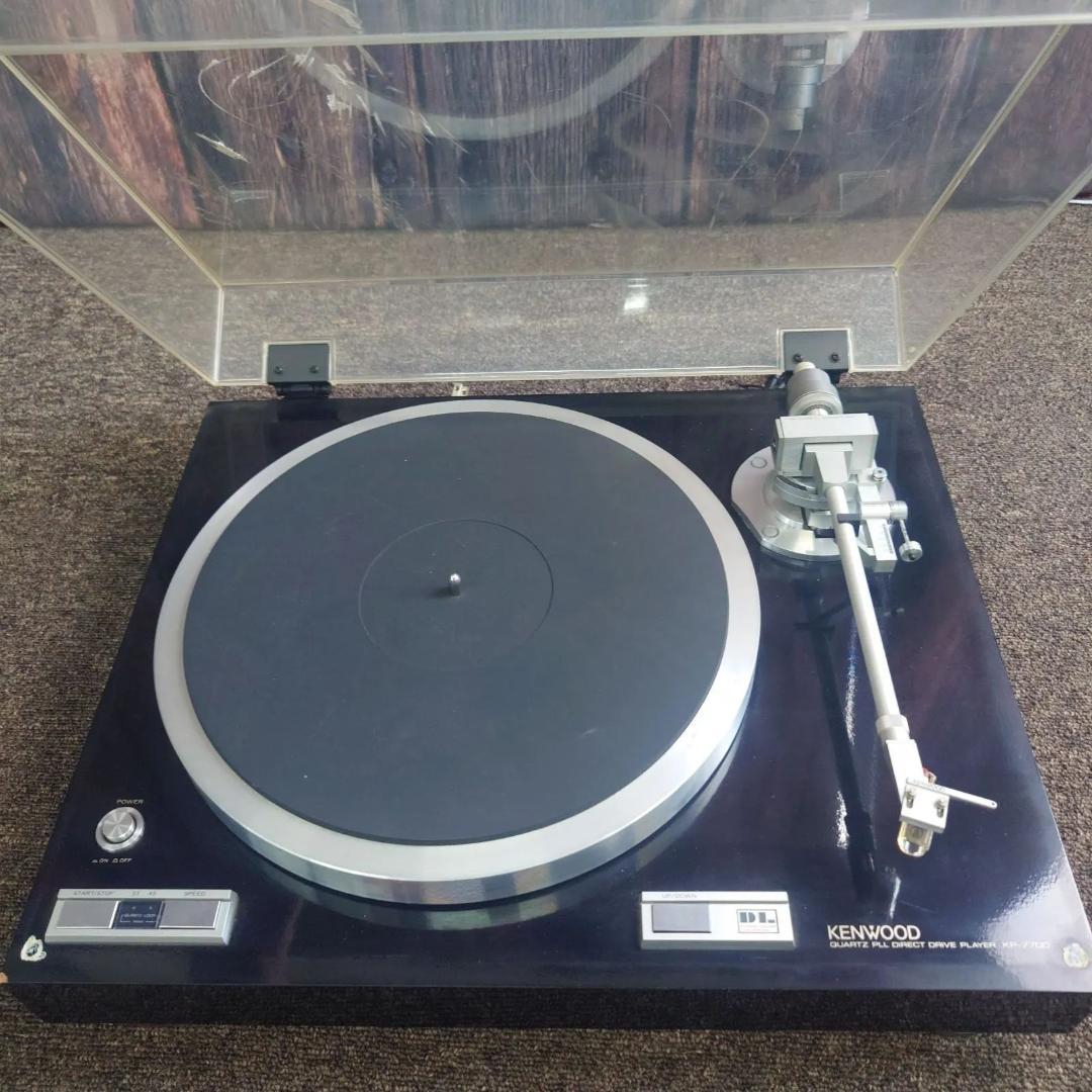 KENWOOD ダイレクトドライブターンテーブル KP-770D