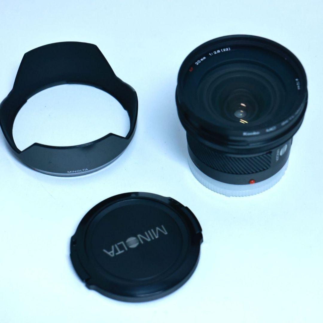 MINOLTA AF20mm F2.8 SONY αAマウント　単焦点レンズ