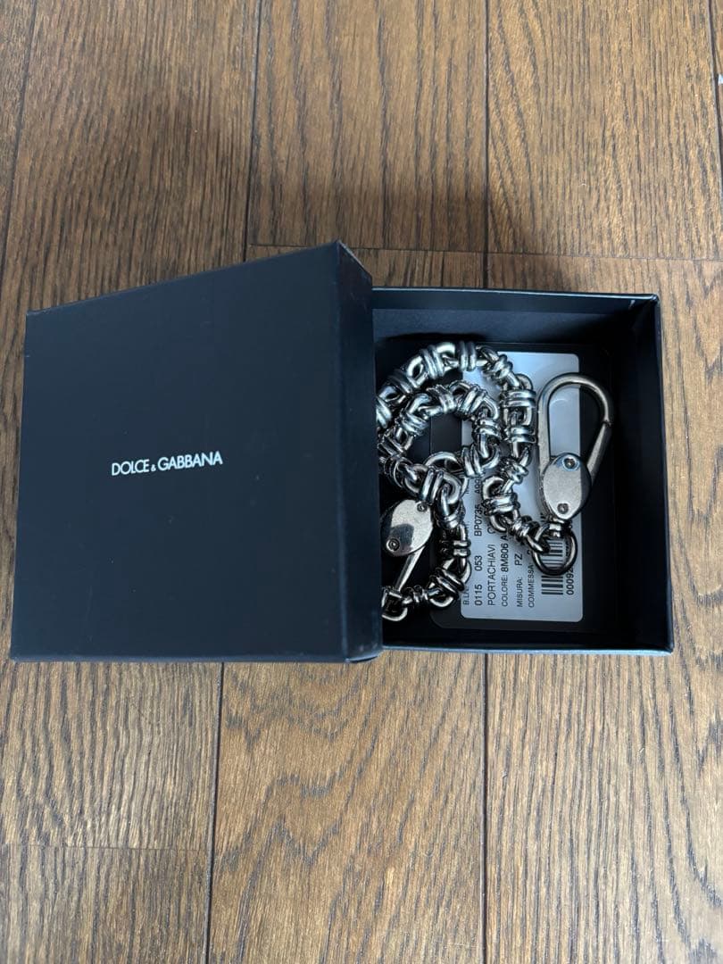 DOLCE & GABBANA ウォレットチェーン シルバー