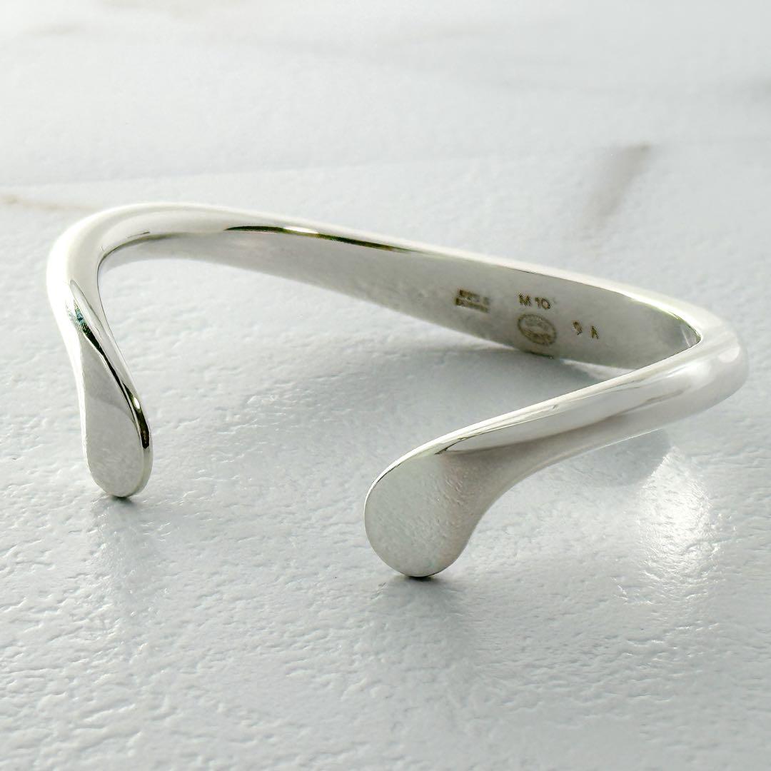 美品　 　バングル　９A　シルバー　925