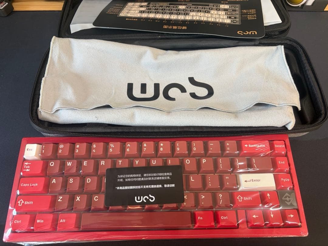 WOBKEY ZEN65 ULTRA レッド