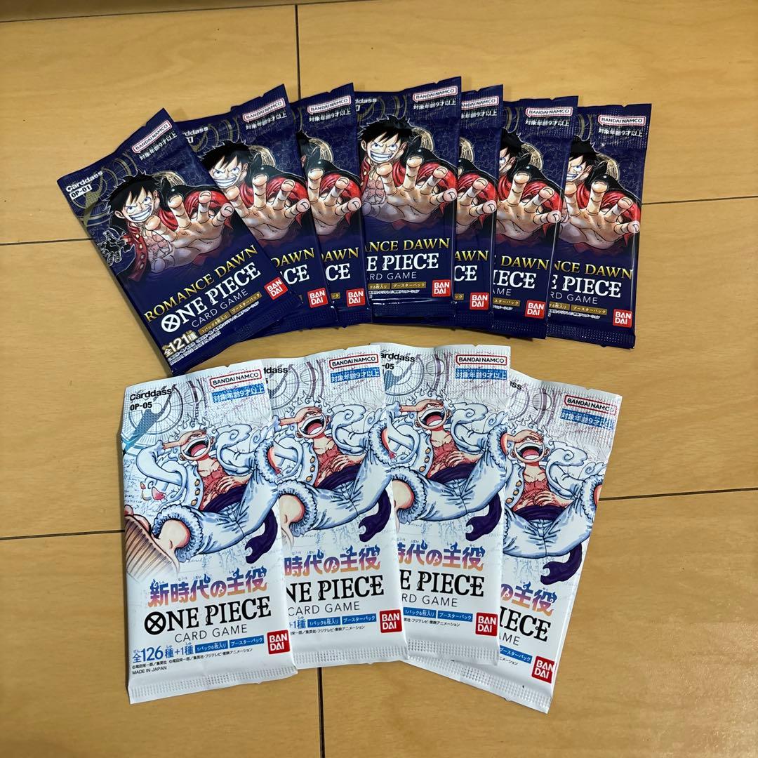 ONE PIECE トレーディングカードパック 11パック