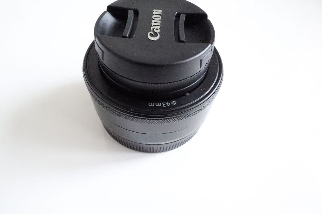 キャノン 単焦点レンズ EF-M22mm F2 STM EOS Kiss M2