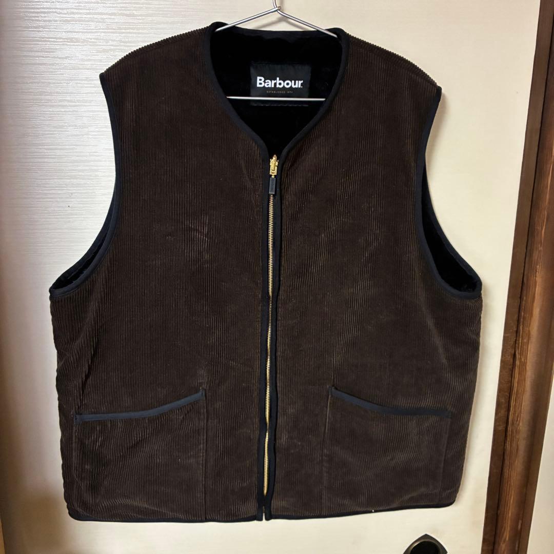 Barbour リバーシブルベスト40 greenlabelrelaxing別注