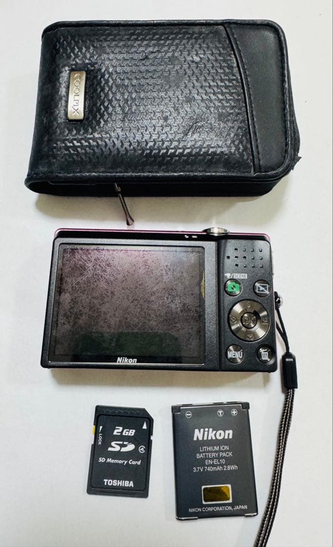 【ジャンク】Nikon Coolpix S570コンパクトデジタルカメラ