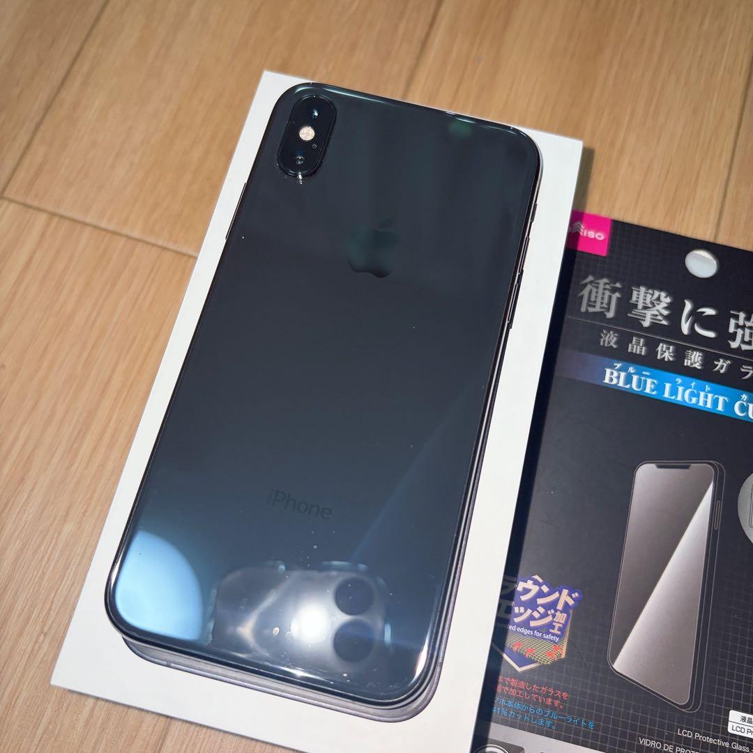 iPhone XS 本体 512GB スマホケース 保護フィルム セット