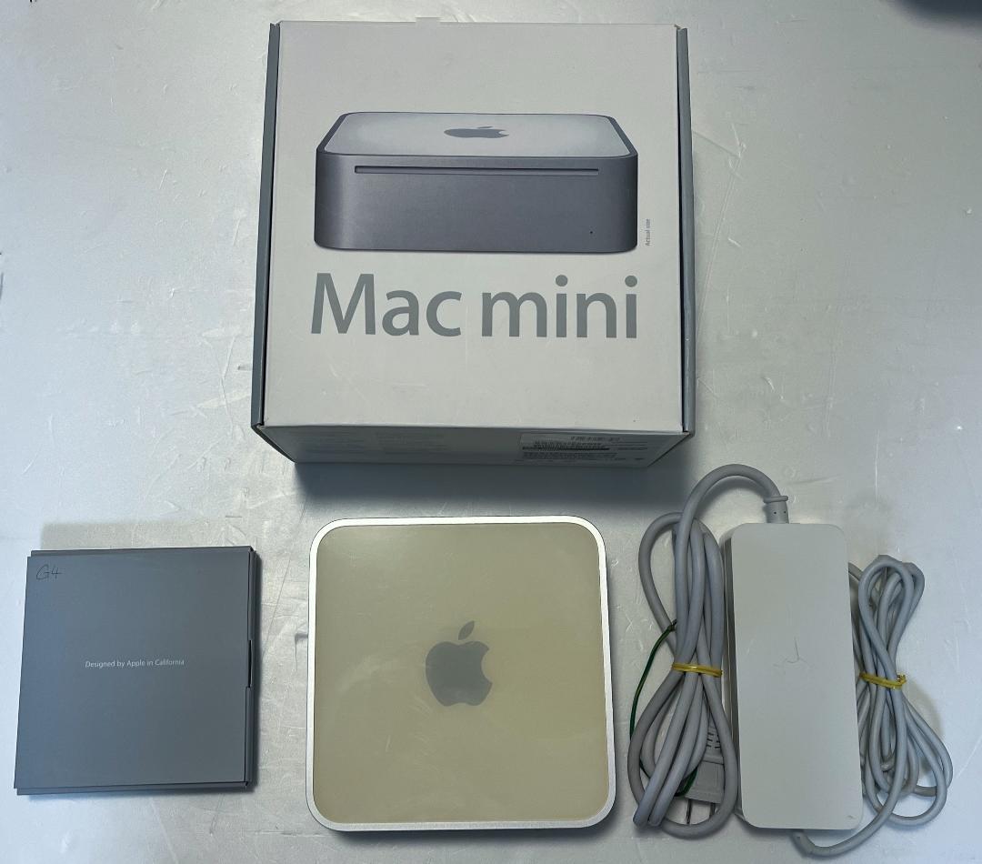 Macデスクトップ Mac Mini G4 (late 2005) 1.5GHz 1G/80GB