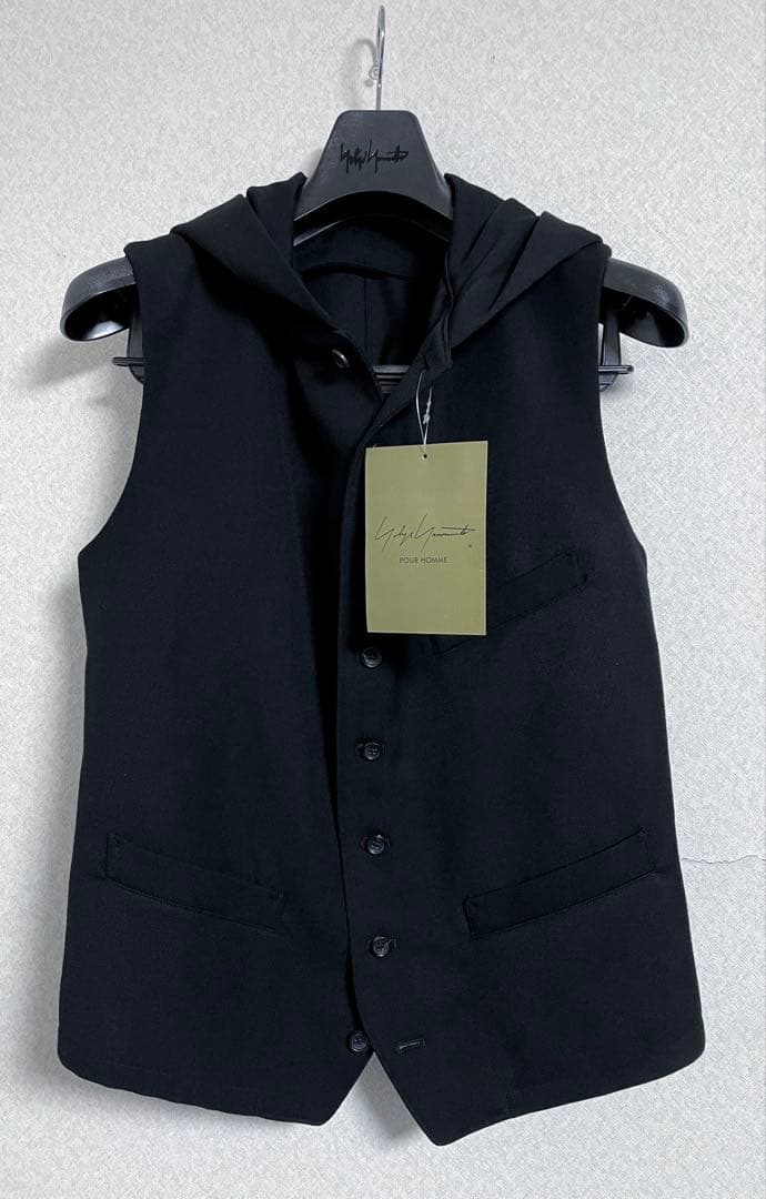 トップス 22AW ARMY GABARDINE HOOD VEST