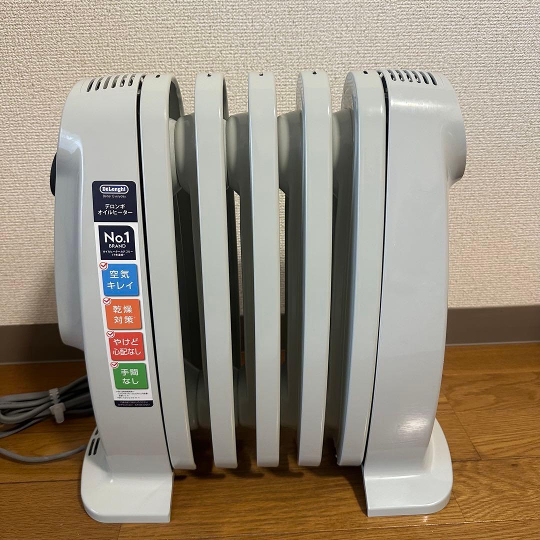 デロンギ オイルヒーター RHJ01A0505-DW 500W 小型 美品