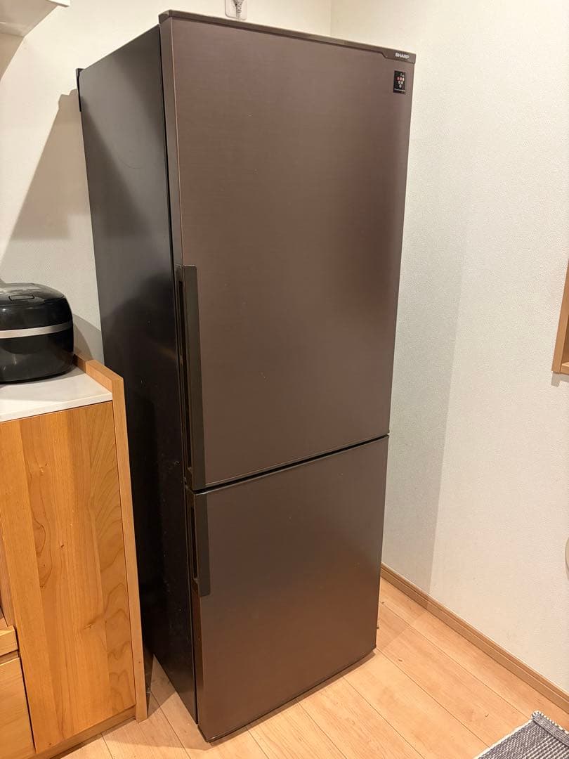 SHARP SJ-PD27Y-T冷蔵庫 ブラウン 270L