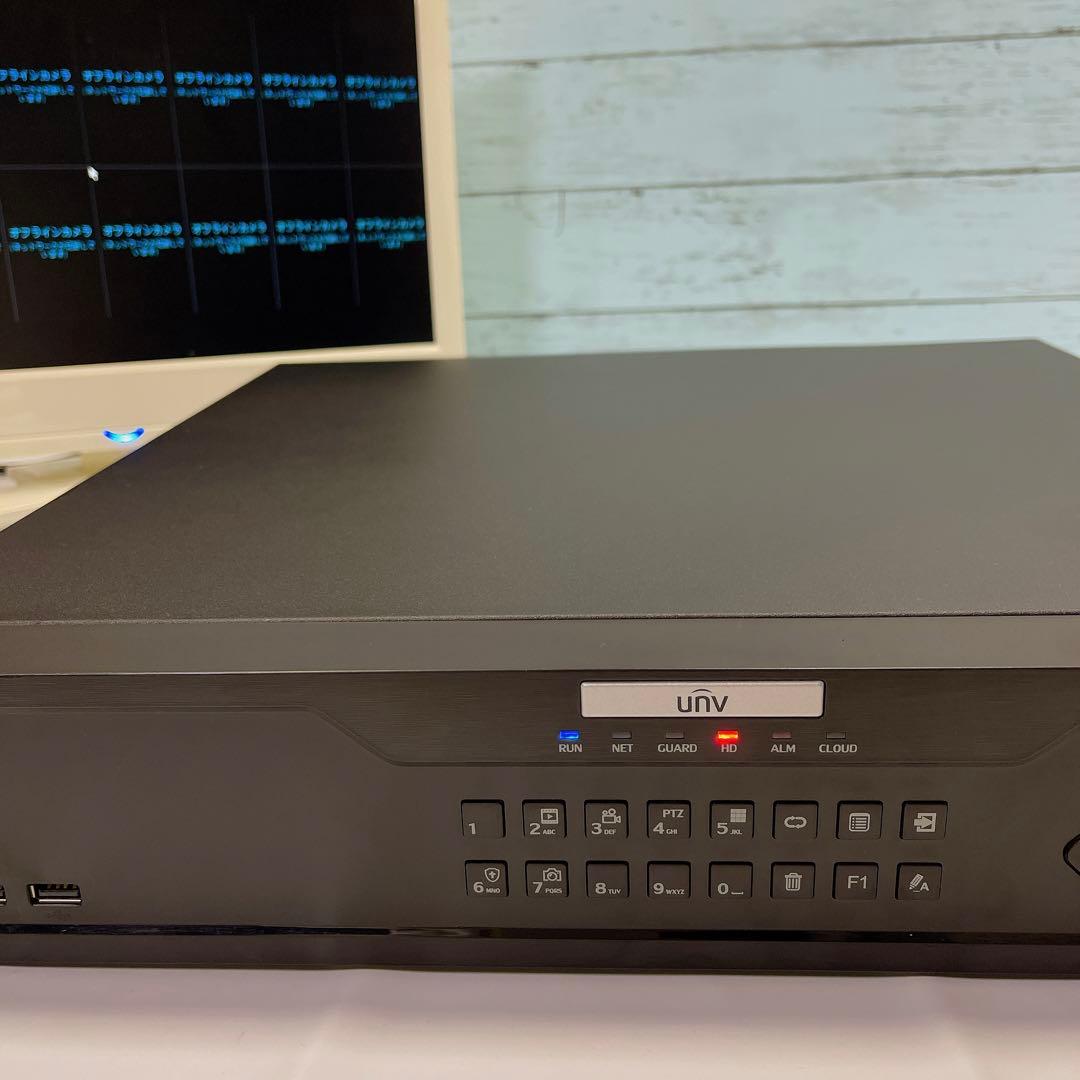 NVR308-32E-B 32ch/8TB ネットワークレコーダー TOHO