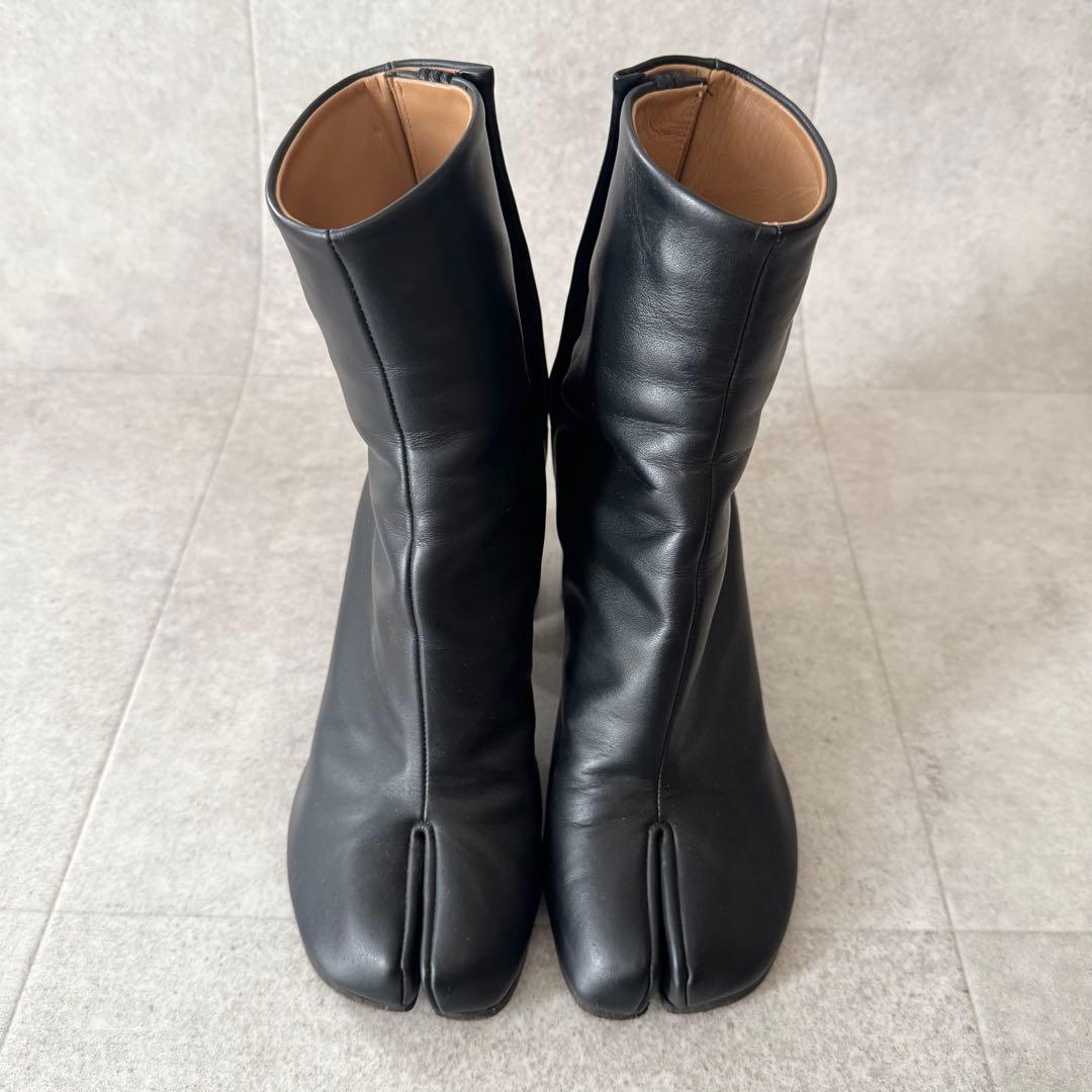 メゾンマルジェラ　足袋　タビブーツ　TABI　ブーティ　ヒール　黒　36