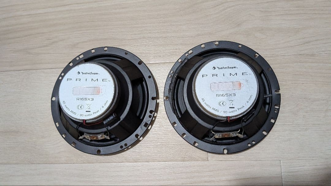 ロックフォードプライム R165X3 スピーカーセット