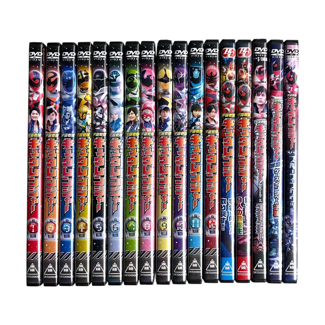 新品ケース DVD 「 キュウレンジャー 」 全17巻 豪華セット 岐洲匠