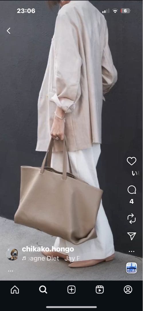 本郷智香子Y'SACCS x Cコラボバッグ3 stitch Middle