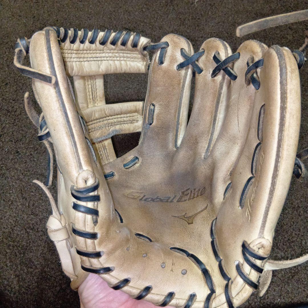 S*S様 ミズノ グローバルエリート 硬式 グローブ 内野