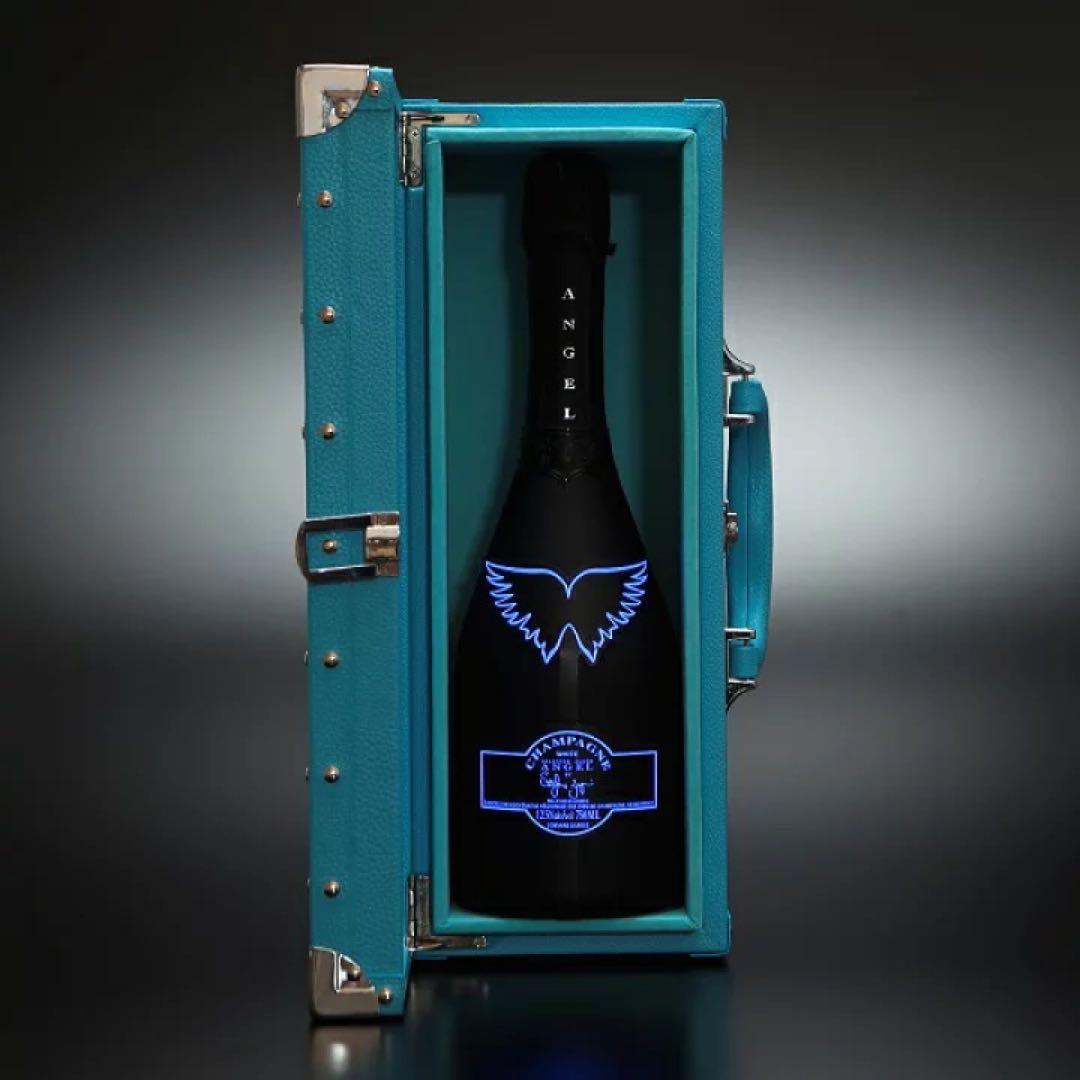 光る エンジェル シャンパン 青 新品 箱あり 正規品