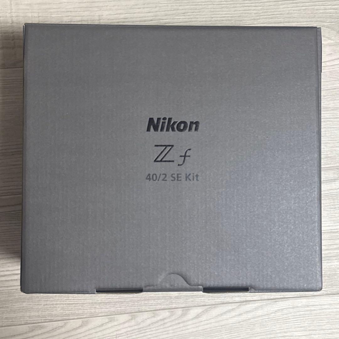 シャッター数ごく僅か　Nikon Zf 本体＋レンズ＋SDカードセット