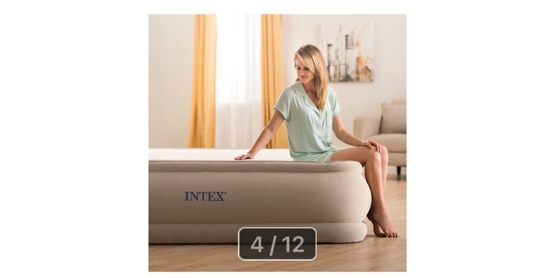 INTEX エアーベッド ⭐︎ワイドダブルサイズ⭐︎