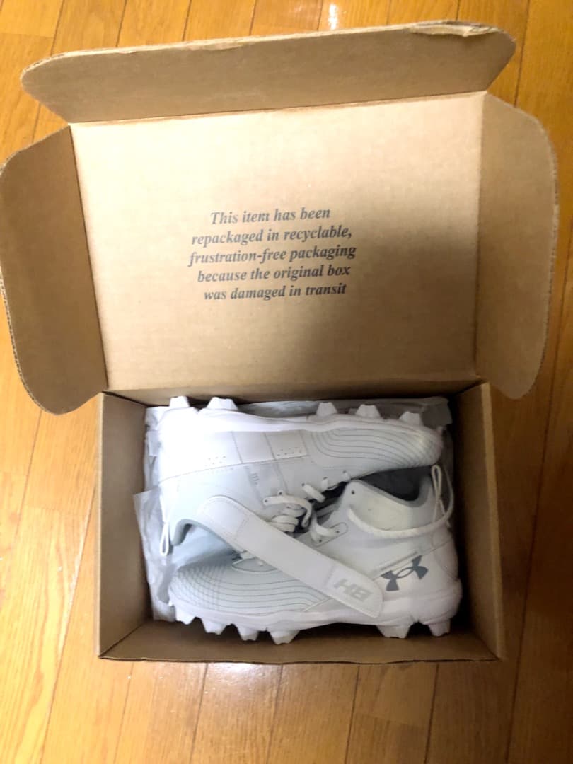 新品★USA国内限定☆アンダーアーマー野球★ハーパー7MidRm25.5cm