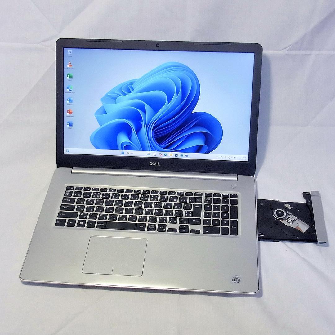 【年末年始も発送OK】デルノートパソコン／17型／第10世代／SSD／オフィス付