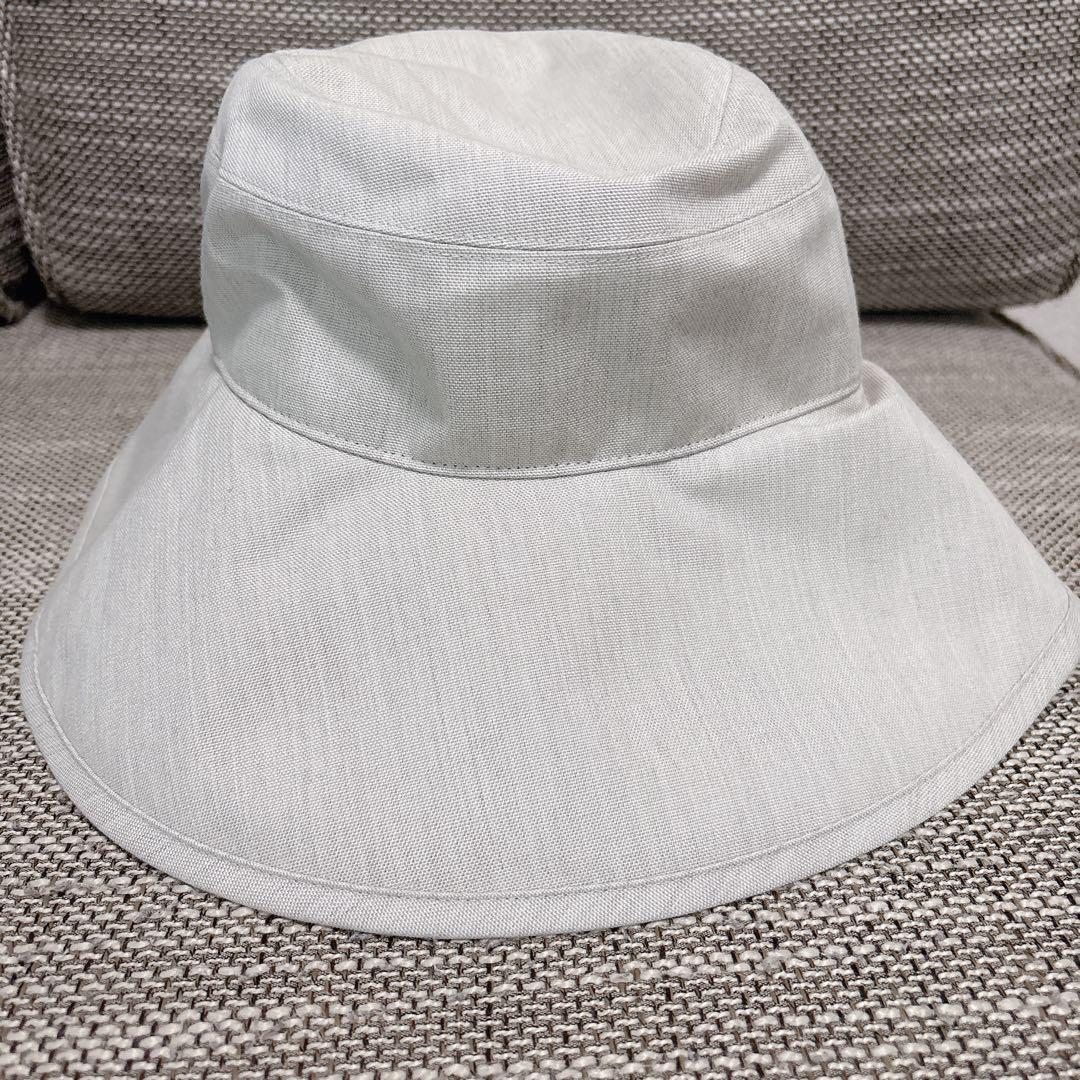 サンバリア100 ナチュラルハット アイボリー Mサイズ