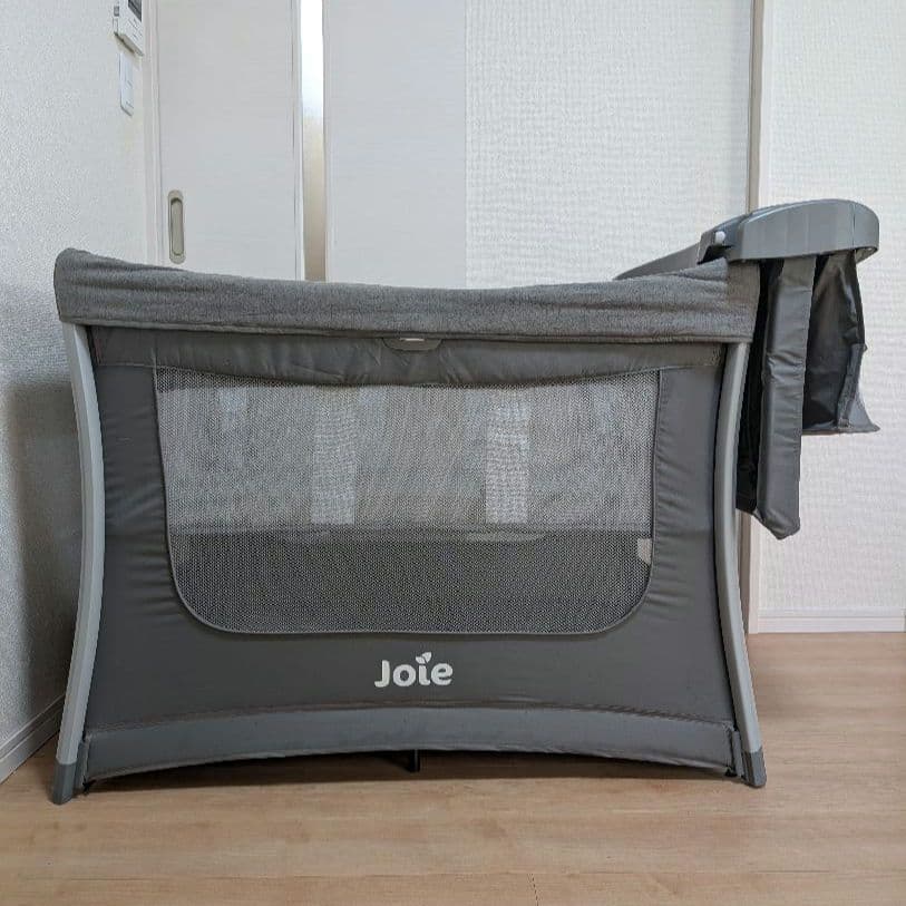KATOJI JOIE プレイヤード イリュージョン ベビーベッド グレー