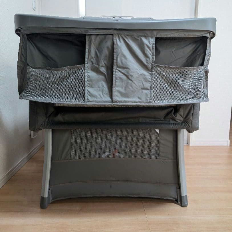 KATOJI JOIE プレイヤード イリュージョン ベビーベッド グレー
