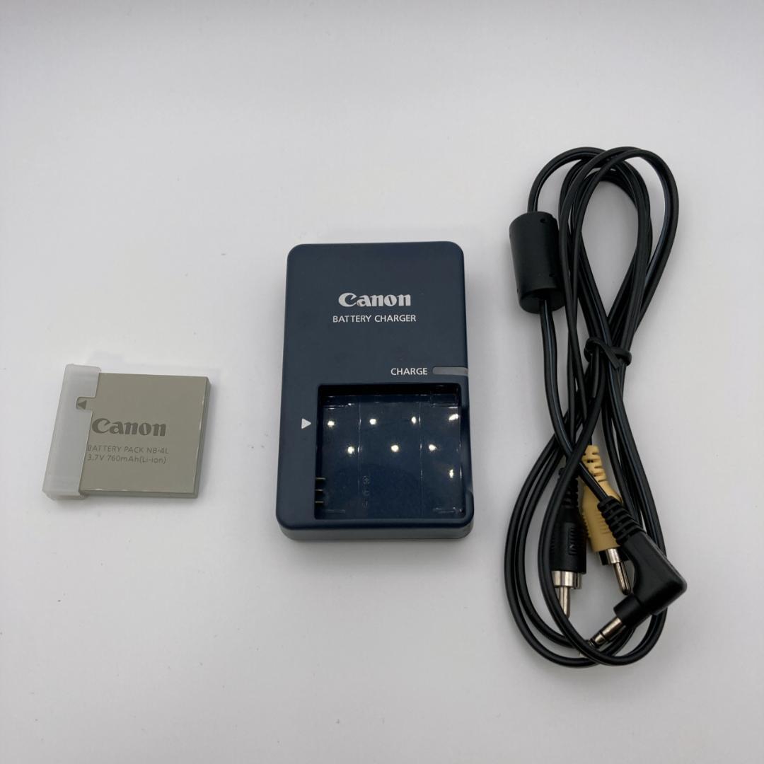 【美品】箱付き Canon IXY DIGITAL 20 IS カメラ キャメル