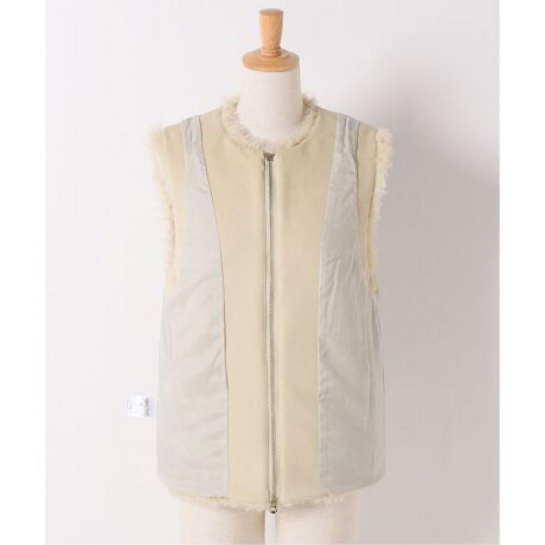 【IENA/イエナ】フェイクファーベスト