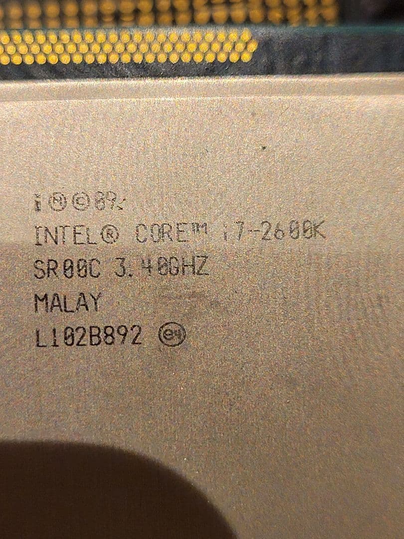 Core i7 870 2600k 3770k 4790 4個 動作確認済み