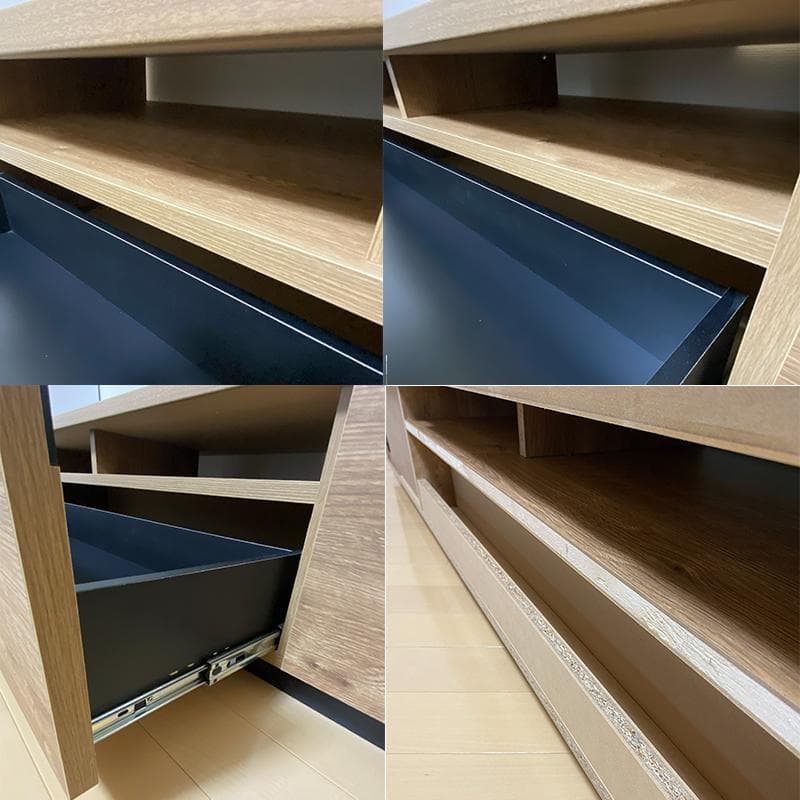 ロウヤ テレビ台 幅180 シャビーナチュラル 木製 65インチにぴったり