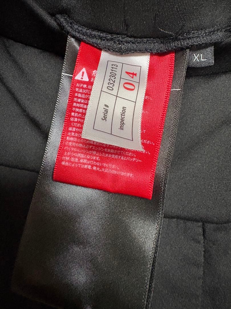 KOMINE 電熱バイクウェア上下セット170cm前後の方向け